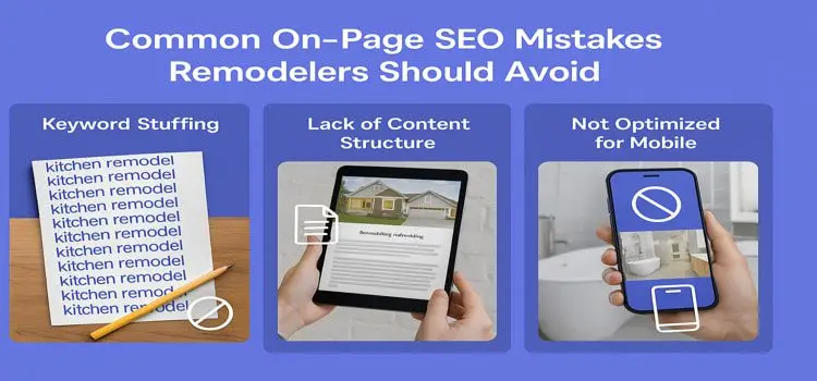 Common On-Page SEO Mistakes Remodelers Should Avoid