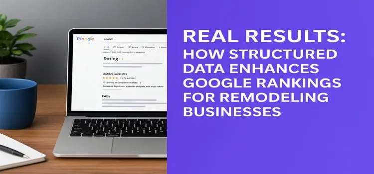 Real Results How Structured Data Enhances Google Rankings for Remodeling Businesses
