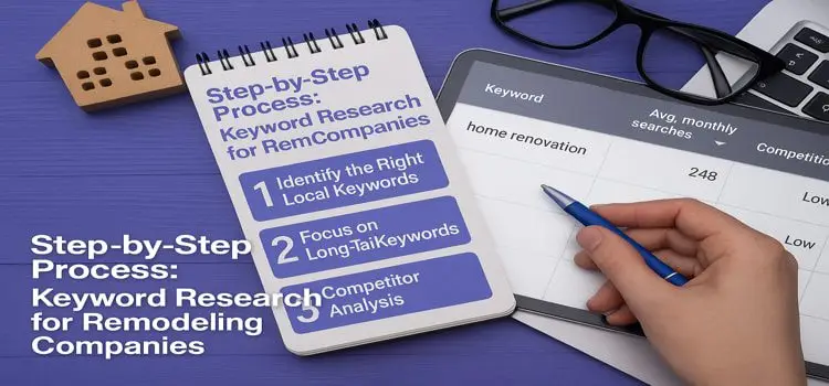 Step-by-Step Process Keyword Research for Remodeling Companies