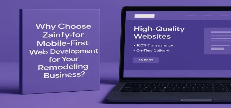 Why Choose Zainfy for Mobile-First Web Development for Your Remodeling Business