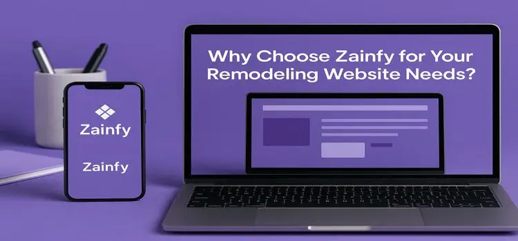 Why Choose Zainfy for Your Remodeling Website Needs?