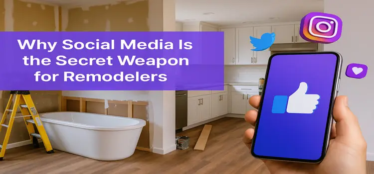 Why Social Media Is the Secret Weapon for Remodelers?