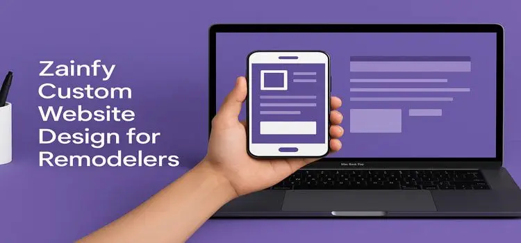 Zainfy Custom Website Design for Remodelers The Key to Online Success