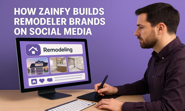 How Zainfy Builds Remodeler Brands on Social Media?