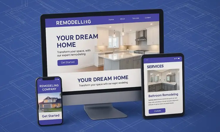 Website Design for Remodelers Essential Technical Features