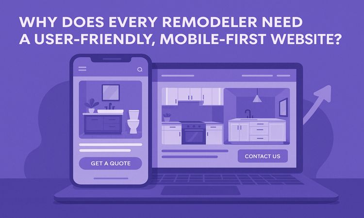 Why Does Every Remodeler Need a User-Friendly, Mobile-First Website