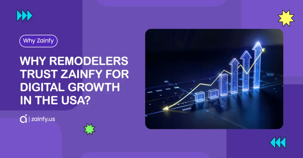Why Remodelers Trust Zainfy for Digital Growth in the USA?