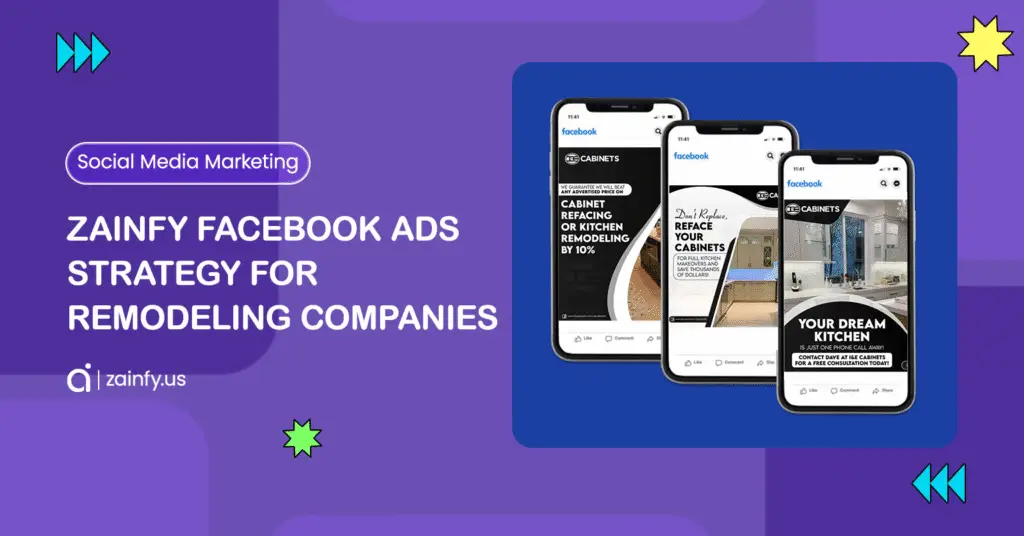 Zainfy Facebook Ads Strategy for Remodeling Companies