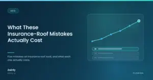 What These Insurance-Roof Mistakes Actually Cost — Zainfy