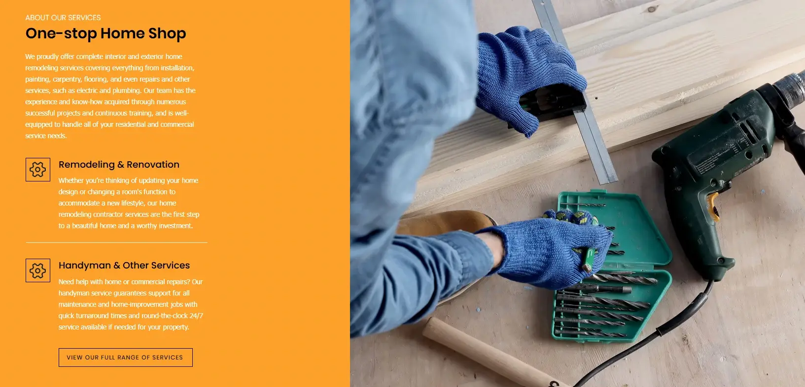 Augusta Home Renovations in Augusta, GA — services overview, before redesign